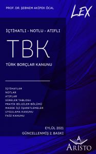 LEX Türk Borçlar Kanunu (TBK) LEX Türk Borçlar Kanunu (TBK)