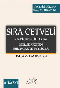 Sıra Cetveli (Hacizde ve İflasta) Özellik Arzeden Durumlar ve İncelikler Sıra Cetveli (Hacizde ve İflasta) Özellik Arzeden Durumlar ve İncelikler