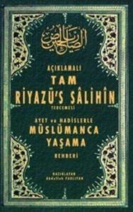 Açıklamalı Tam Riyazü's Salihin Tercemesi Karton Kapak