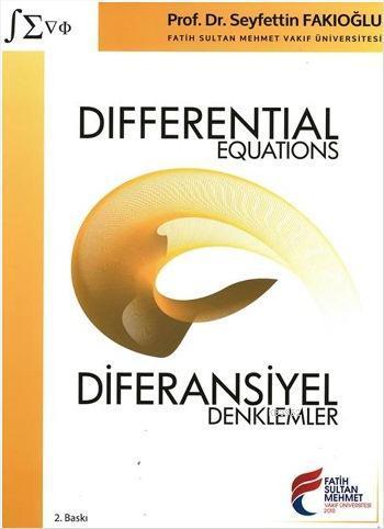 Differential Equations - Diferansiyel Denklemler | benlikitap.com