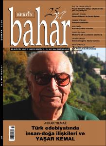 Berfin Bahar Aylık Kültür Sanat ve Edebiyat Dergisi Sayı: 264 Şubat 2020 Berfin Bahar Aylık Kültür Sanat ve Edebiyat Dergisi Sayı: 264 Şubat 2020