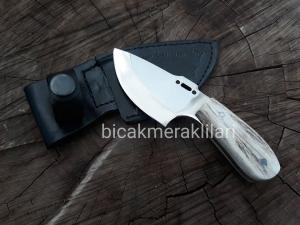 MİNİ AV BIÇAĞI-12CM TOPLAM BOY GEYİK BOYNUZU