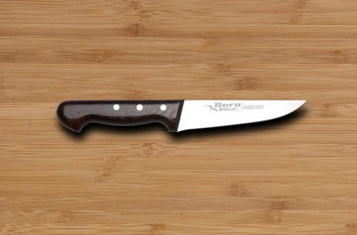 BORA-704-BC Mutfak ve Kurban Wenge Saplı Klasik Bıçak (No:1)