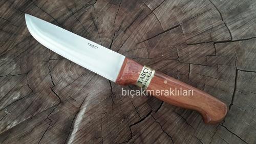 Taşçı yüzme bıçağı-24cm-gül ağacı sap