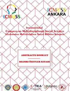 International Congress on Multidisciplinary Social Sciences Abstracts Booklet