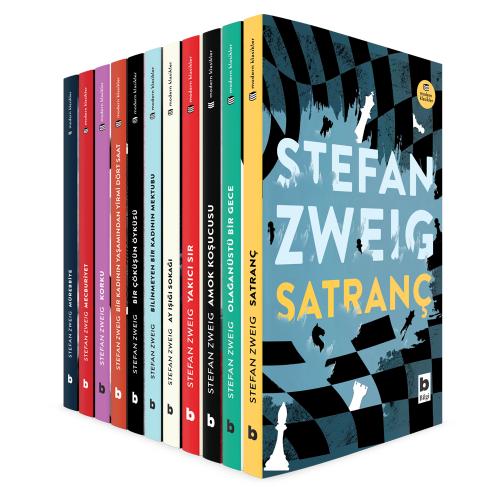 Stefan Zweig Seti (11 Kitaplık Set) %40 indirimli Stefan Zweig