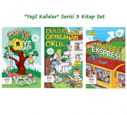 Yeşil Kafalar Serisi 3 Kitap Set