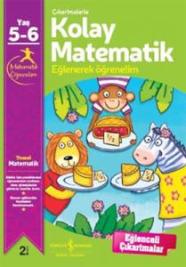 Çıkartmalarla Kolay Matematik Eğlenerek Öğrenelim 5-6 Yaş