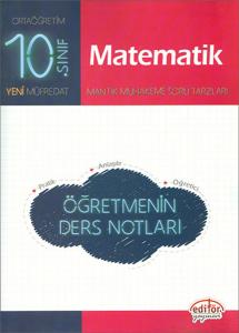 EDİTÖR 10.SINIF MATEMATİK DERS NOTLARI