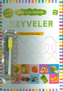 Çizgi Çizgi Etkinlik- Meyveler (4+ Yaş)