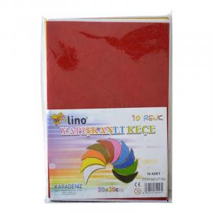 LİNO YAPIŞKANLI KEÇE 10apos;LU 20X30