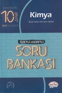 EDİTÖR 10.SINIF KİMYA KONU ÖZETLİ SORU BANKASI