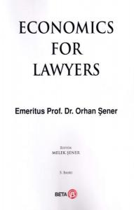 Economics For Lawyers Economics For Lawyers
