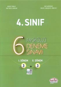 EDİTÖR YAYINLARI 4.SINIF 6 FASİKÜLLÜ 3+3 DENEME