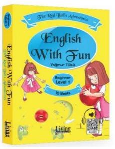 English With Fun Level 1 - 10 Kitap - The Red Ball's Adventures