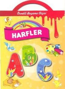 Örnekli Boyama - Harfler