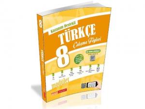 KIRMIZI BEYAZ 8.SINIF TÜRKÇE ÇALIŞMA FÖYLERİ