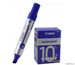 MİKRO MARKER 10 MM PERMAMENT KALEM MAVİ