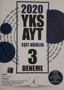 PELİKAN YKS AYT 3apos;LÜ EŞİT AĞIRLIK DENEME