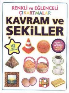 Renkli ve Eğlenceli Çıkartmalar Kavram ve Şekiller