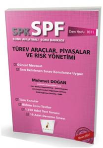 SPK-SPF Türev Araçlar, Piyasalar ve Risk Yönetimi Konu Anlatımlı Soru Bankası SPK-SPF Türev Araçlar, Piyasalar ve Risk Yönetimi Konu Anlatımlı Soru Bankası