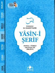 Yasin-i Şerif Arapça - Türkçe Okunuşu İle Birlikte - Mavi Kapak
