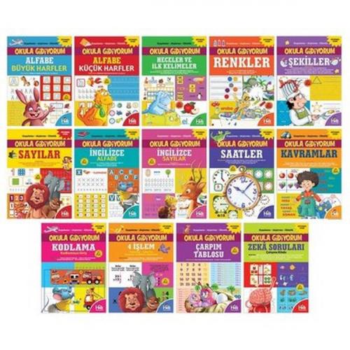 Okula Gidiyorum Seti – 14 Kitap Okula Gidiyorum Seti – 14 Kitap