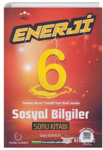 PALME 6.SINIF SOSYAL BİLGİLER ENERJİ SORU BANKASI