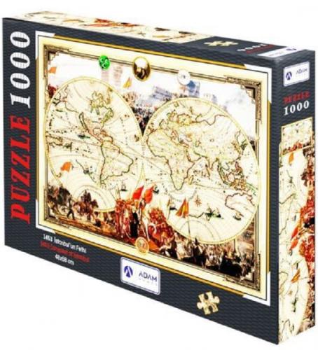 1453 İstanbulun Fethi 1000 Parça Puzzle 48x68 cm