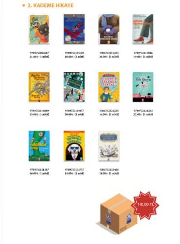 2. Kademe Hikaye Seti (11 Kitap)(Net Fiyat)