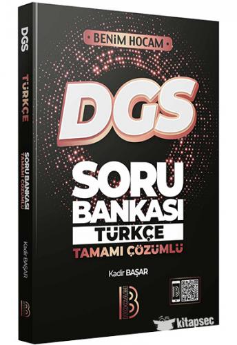 Benim Hocam Yayınları 2022 DGS Türkçe Tamamı Çözümlü Soru Bankası