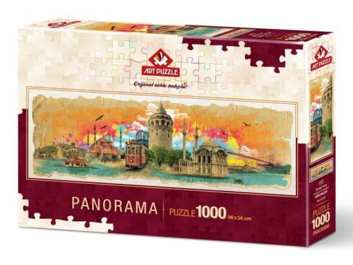 Art 1000 Parça Puzzle İstanbul Kolajı
