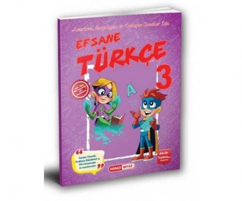 KIRMIZI BEYAZ 3.SINIF EFSANE TÜRKÇE SORU FABRİKASI
