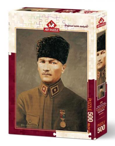 Art Puzzle 500 Parça Başkomutan Mareşal Gazi Mustafa Kemal 4158