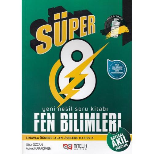 NİTELİK 8.SINIF YENİ NESİL SÜPER FEN BİLİMLERİ SORU BANKASI