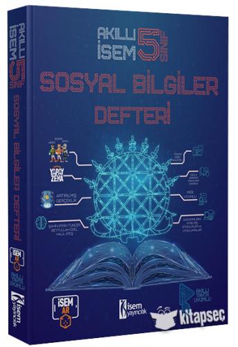 İSEM 5.SINIF SOSYAL BİLGİLER AKILLI DEFTER