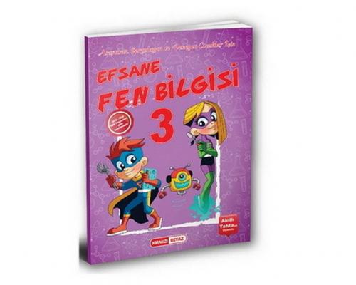 KIRMIZI BEYAZ 3.SINIF EFSANE FEN BİLİMLERİ