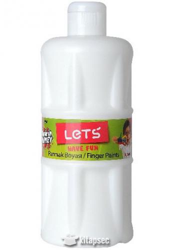 LETS BEYAZ PARMAK BOYASI 500 ML