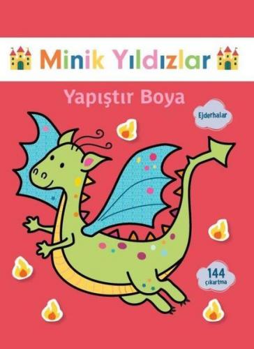 Ejderhalar Yapıştır Boya - Minik Yıldızlar Ejderhalar Yapıştır Boya - Minik Yıldızlar
