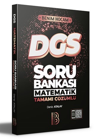 Benim Hocam Yayınları 2022 DGS Matematik Tamamı Çözümlü Soru Bankası