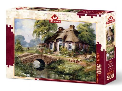 Art Puzzle 500 Parça Yeşil Köy 5080