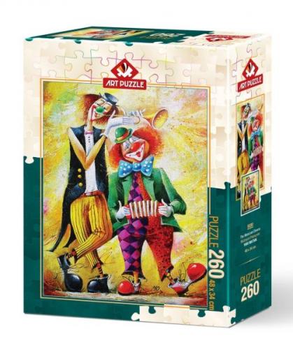 Art Puzzle 260 Parça Müzisyen Palyaçolar 5030