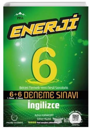 PALME 6.SINIF İNGİLİZCE ENERJİ 6+6 DENEME SINAVI