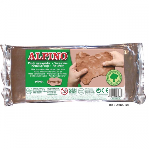 Alpino Seramik Hamuru 500 GR Kahverengi DP000105 Alpino Seramik Hamuru 500 GR Kahverengi DP000105