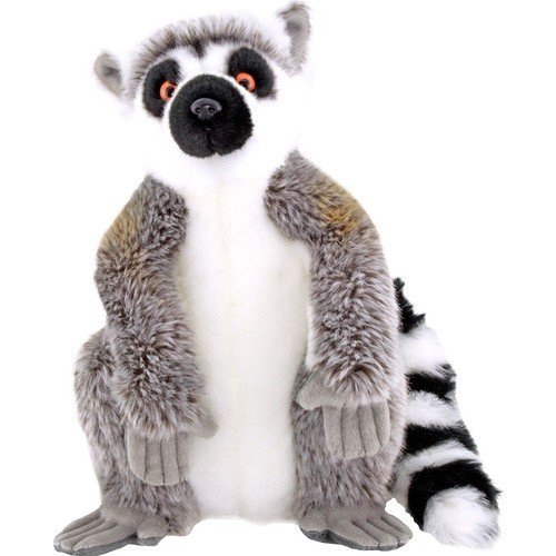 Animals Of The World Oturan Lemur Peluş Oyuncak 28 cm 20865