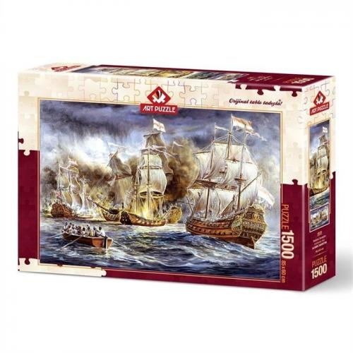 Art 1500 Parça Puzzle Batarya Savaşları