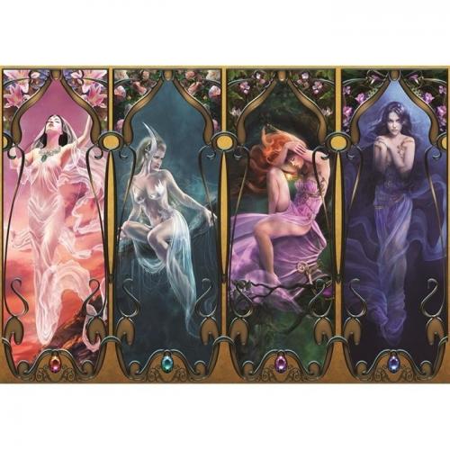Art 2000 Parça Puzzle Dört Cevher Fantastik