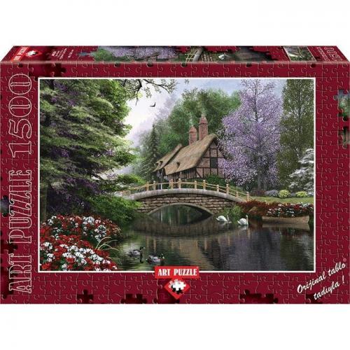 Art Puzzle 1500 Parça Taş Köprü