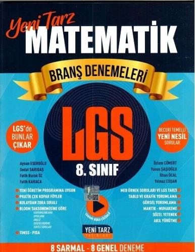 Yeni Tarz 8. Sınıf LGS Matematik Branş Denemeleri