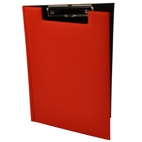 Bafix Kapaklı Sekreterlik ViP A4 Fosforlu Kırmızı BFX-1803